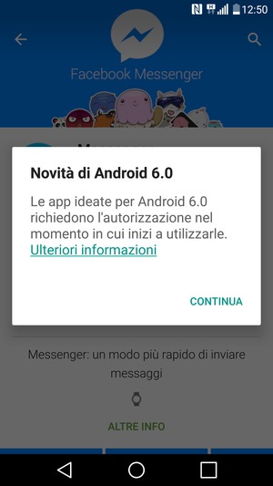 Seleziona CONTINUA