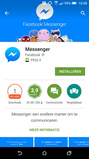 Selecteer INSTALLEREN