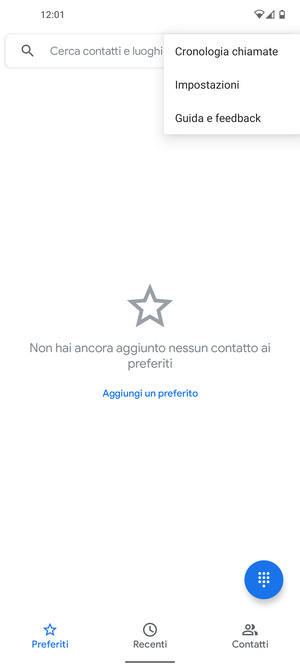 Seleziona Impostazioni