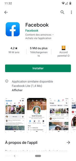 Sélectionnez Installer