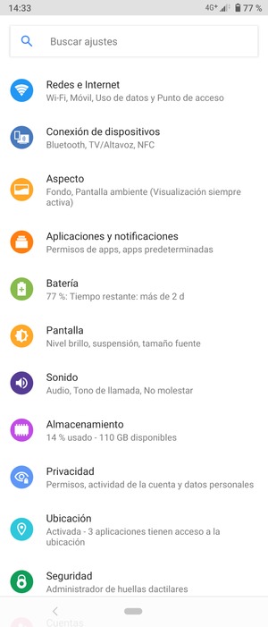 Seleccione Redes e Internet