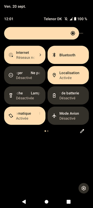 Désactiver le Bluetooth