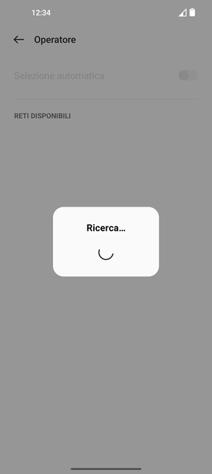 Attendi il completamento della ricerca