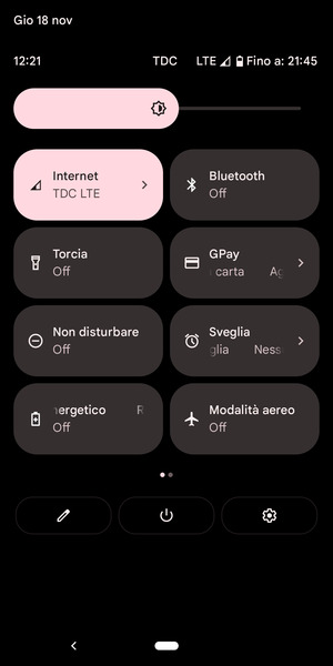 Seleziona Risparmio energetico