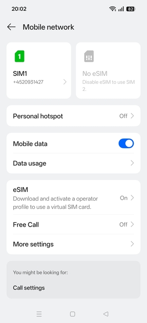 Select eSIM