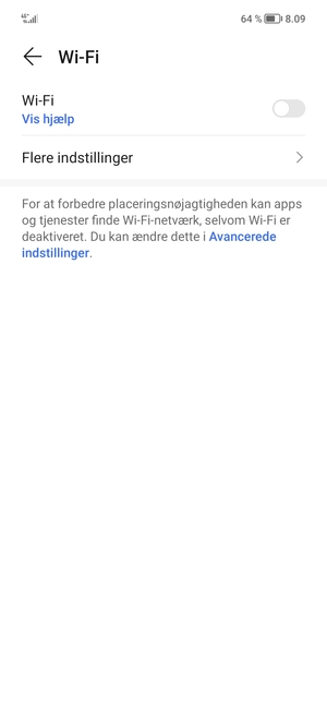 Aktiver Wi-Fi