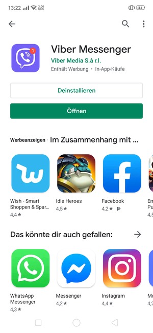 Wählen Sie Öffnen