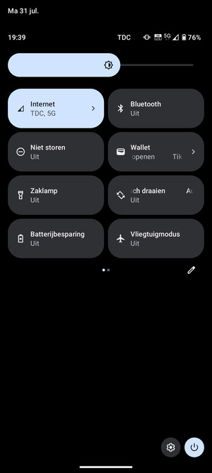 Selecteer Batterijbesparing