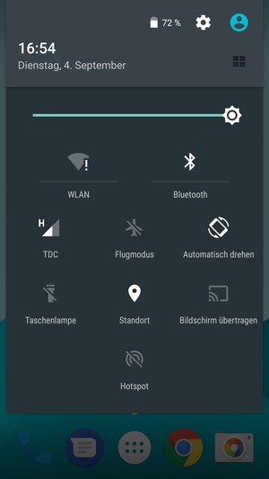 Schalten Sie WLAN und Bluetooth aus
