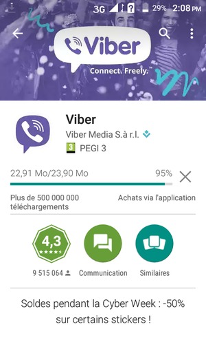 Veuillez attendre la fin de la procédure d'installation