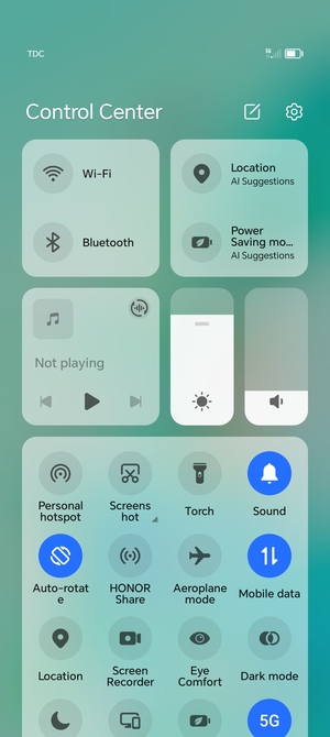 Turn on Automatic brightness