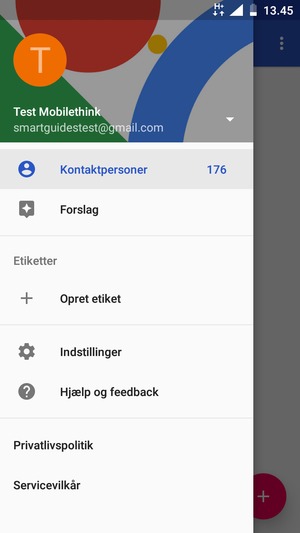 Vælg Indstillinger