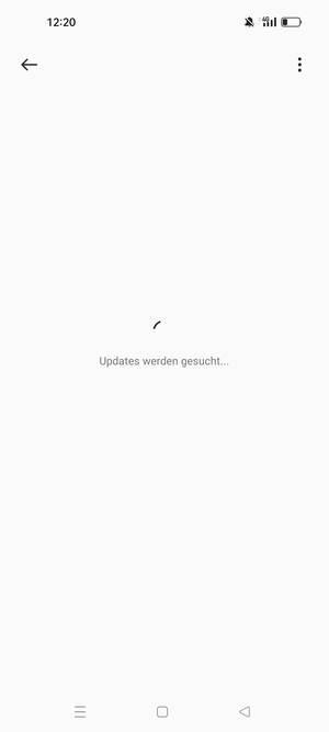 Warten Sie, bis die Suche abgeschlossen ist