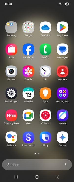 Wählen Sie Einstellungen