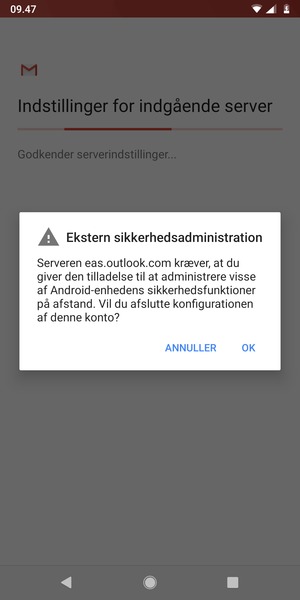 Vælg OK