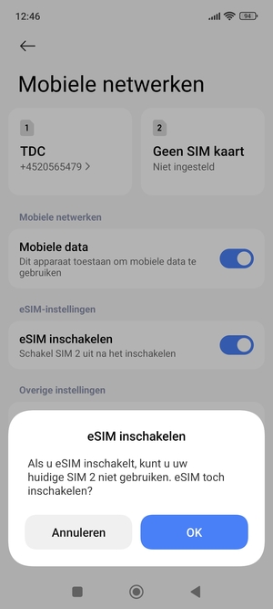 Selecteer OK