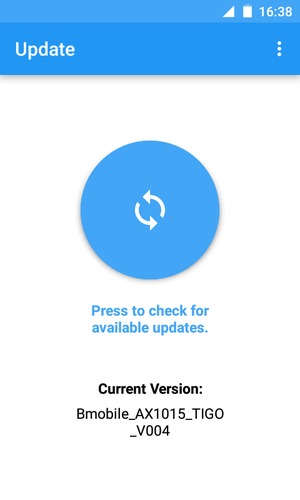 Select Check for updates