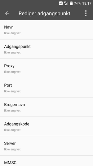 Indtast MMS-oplysninger