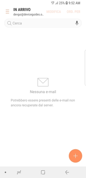 Il tuo account è pronto per l'uso