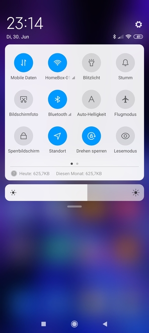 Schalten Sie WLAN und Bluetooth aus