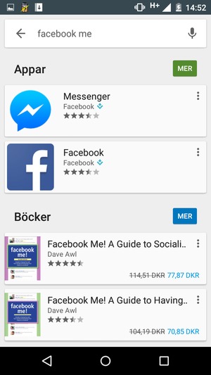 Välj appen