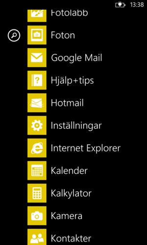 Välj Inställningar