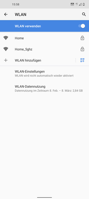 Wählen Sie das Wireless-Netzwerk, zu dem Sie eine Verbindung herstellen möchten
