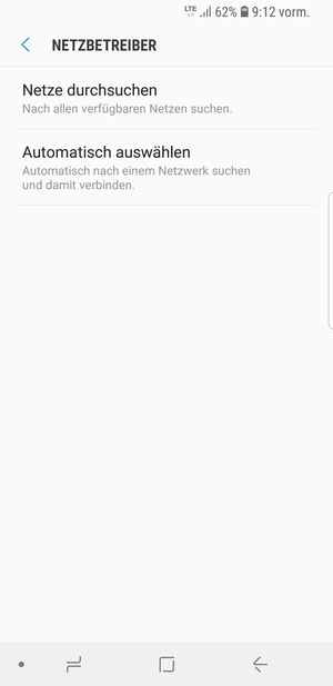 Wählen Sie Netze durchsuchen