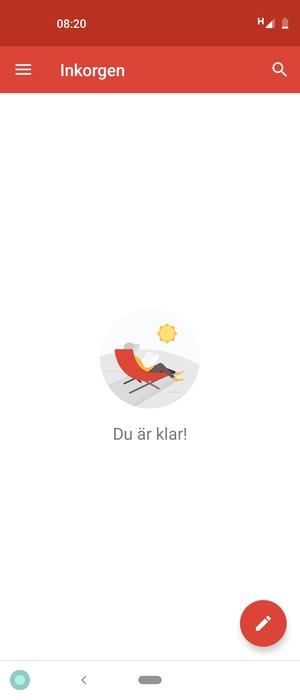 Din Gmail är klar att användas