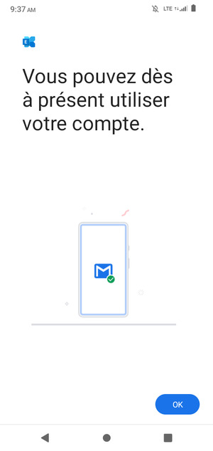 Sélectionnez OK