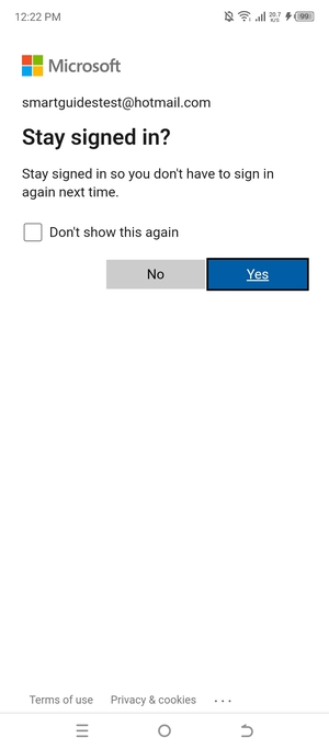 Select your preferred option