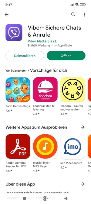 Wählen Sie Öffnen
