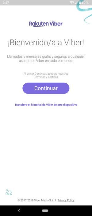 Su aplicación está lista para usar