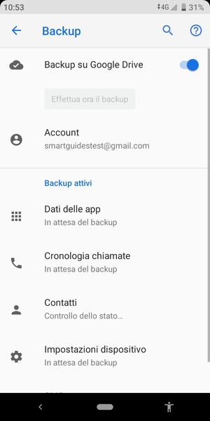 Seleziona Account