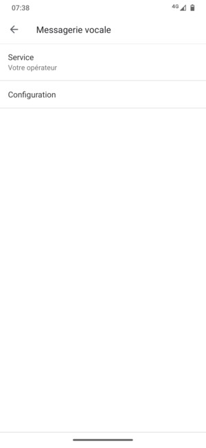 Sélectionnez Configuration