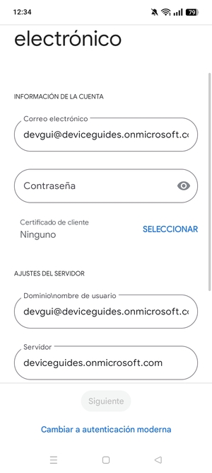 Introduzca su contraseña