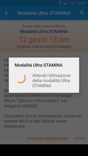 Attendi il completamento del processo