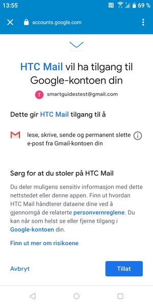 Velg Tillat
