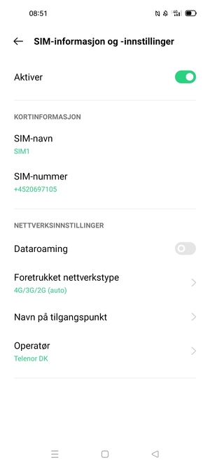 Velg Navn på tilgangspunkt