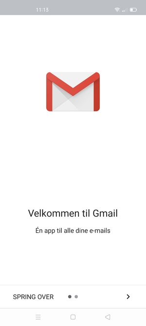 Vælg NÆSTE