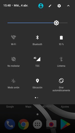 Seleccione Bluetooth
