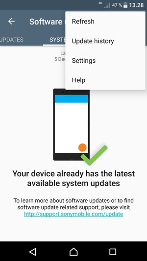 Select Refresh