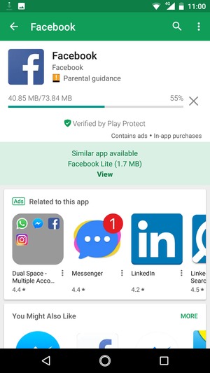 Wait for the installation process to finish