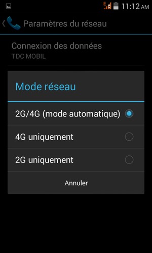 Sélectionnez votre option préférée