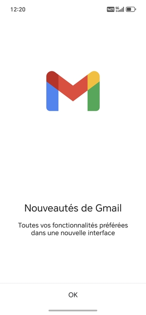Sélectionnez OK