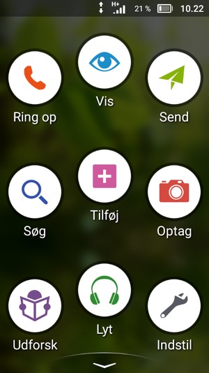 Vælg Indstil