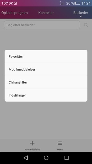 Vælg Indstillinger