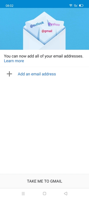 Select Add an email address