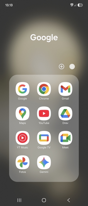 Vælg Gmail