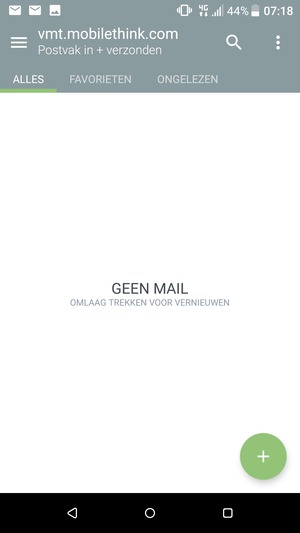 Uw account is klaar voor gebruik